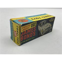Corgi die-cast model No.261 Special Agent 007 James Bond's Aston Martin D.B.5. from the James Bond film 