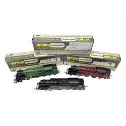 Wrenn '00' gauge - three 4MT Standard 2-6-4 tank locomotives - No.2679 LMS Lined Maroon; boxed with instructions; No.8230 in GWR Green; and No.80033 in BR Lined Black; both in associated Wrenn boxes (3)