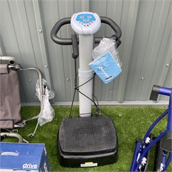 Various home exercise machines, vibrating machine, leg master and other - THIS LOT IS TO BE COLLECTED BY APPOINTMENT FROM DUGGLEBY STORAGE, GREAT HILL, EASTFIELD, SCARBOROUGH, YO11 3TX