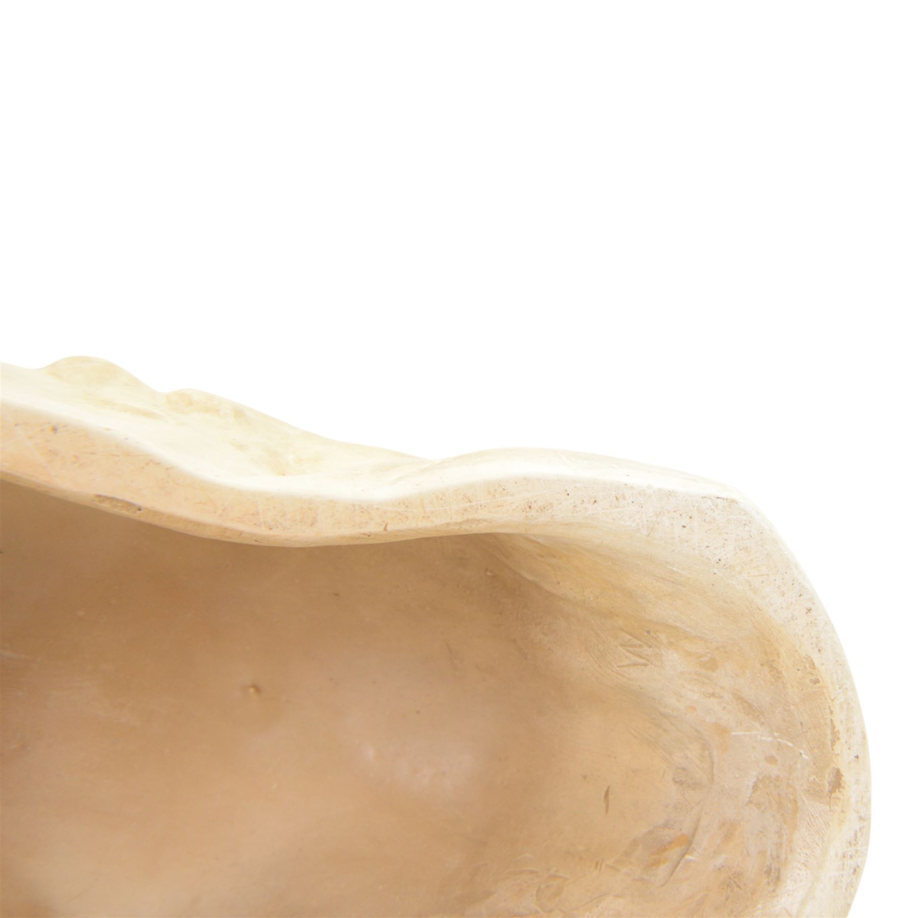 Gebruder Michell Berlin; 19th Century plaster Death Mask of Napoleon, signed to the top, H30cm 