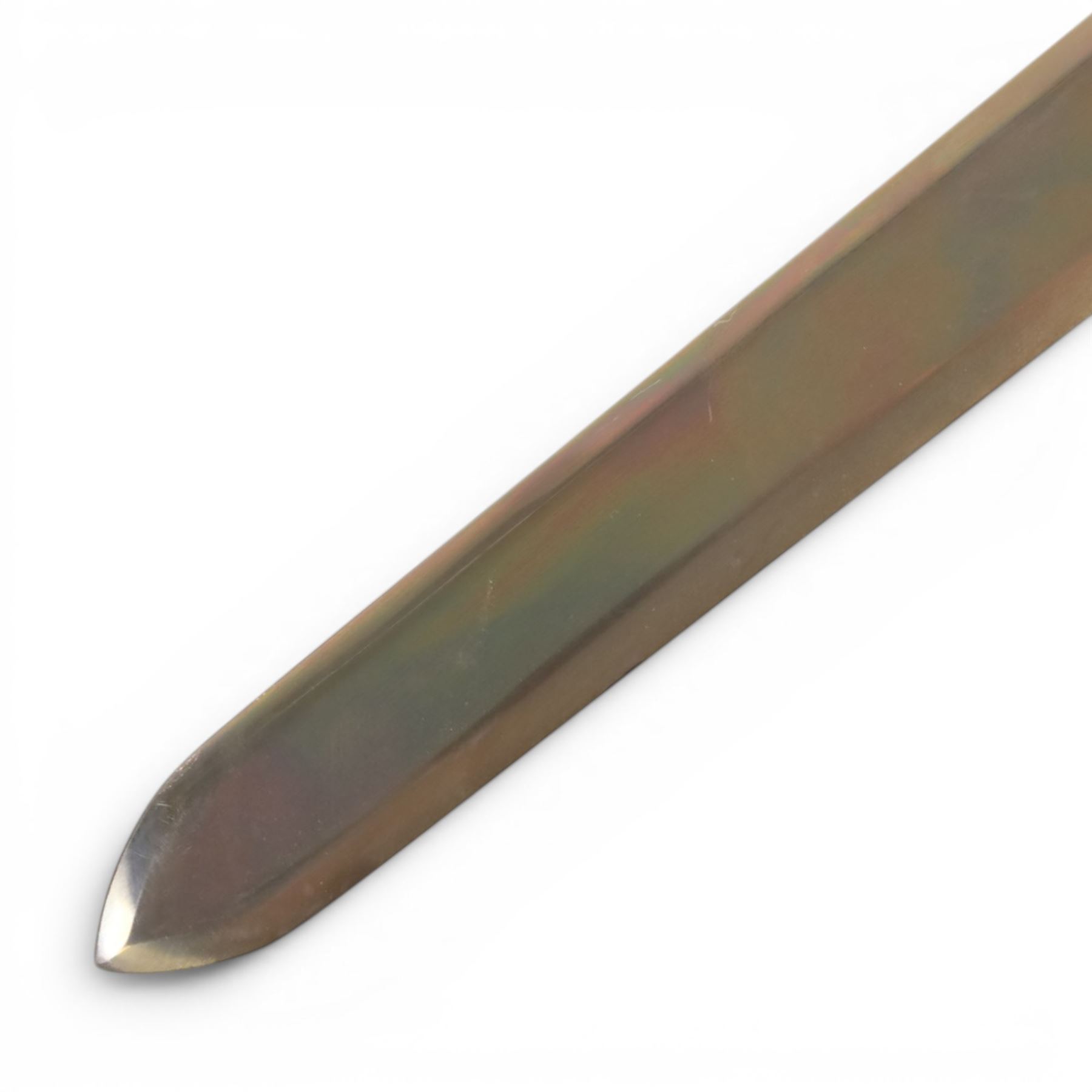 Two Robin Hood sword replicates, with jewel set handle, overall L117cm