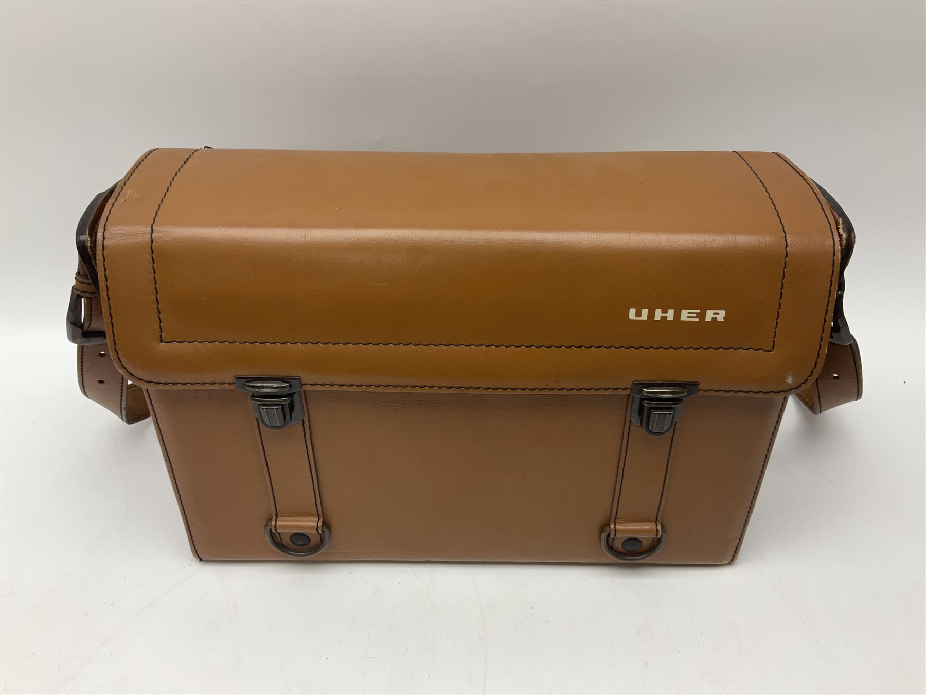 Uher 4200 Report Monitor professional tape recorder, complete with instructions and leather carry case