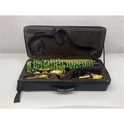 Arnolds & Sons Model ASA-100 alto saxophone, serial no.70034; in fitted case with crook, strap etc