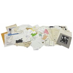 Collection of over 600 autographs on cards, clipped pieces, letters etc including William Gladstone, Lord North, Randolph Churchill, Hugh Dalton, Philip Noel-Baker, Philip Burne-Jones, Tiger Woods, Ben Hogan, Cindy Crawford, Viv Nicholson, Roddy Doyle, Diana Cooper, Woody Allen, Roy Orbison, Mary Wilson, Sammy Davis Jr., Clive Brook, Roger Quilter, Chay Blyth, Chris Bonington, John Lodge, Trevor Bayliss, Penelope Wilton, Tom O'Connor, Charles Aznavour, Alan Tichmarsh, Michael Ball, Thelma Barlow, Jack Brymer, Paul Badura-Skoda, John Lill, John Conteh, Charlotte Knollys, Arthur Godfrey, Eric Sykes, Queen Noor of Jordan, Victoria Gledenning, Madeleine Albright etc