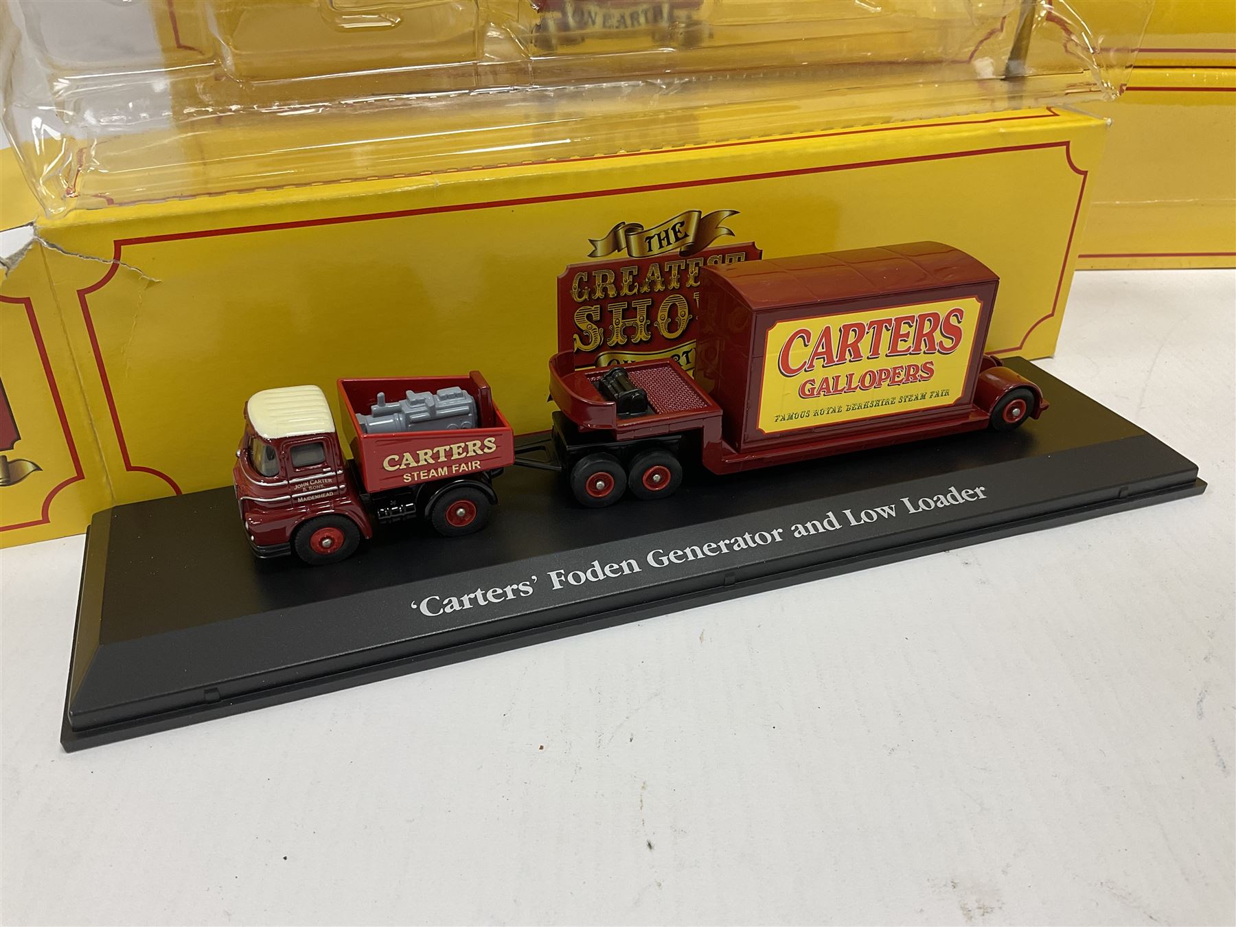 Atlas Editions - thirty-four 'Greatest Show on Earth' models; all but one factory sealed in boxes (34)