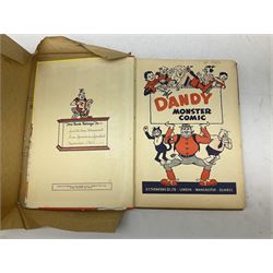 Collection of Vintage children's annuals, to include a number of Rupert the Bear examples dating from the 1940's, comprising 'The New Rupert Book' 1947, 'More Adventures of Rupert' 1947, 'A New Rupert Book' 1945, 'Rupert In More Adventures' 1944,  'More Rupert Adventures' 1943 and two examples of 'The Rupert Book' dated 1941 and 1948