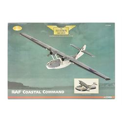 Corgi - Limited Edition Aviation Archive 1:72 scale RAF Coastal Command PBY Catalina MkIVA - JX574, No. 210 Squadron, RAF Sullom Voe, Shetland 1944, with dinghy rescue diorama; boxed with certificate no. 891/1890