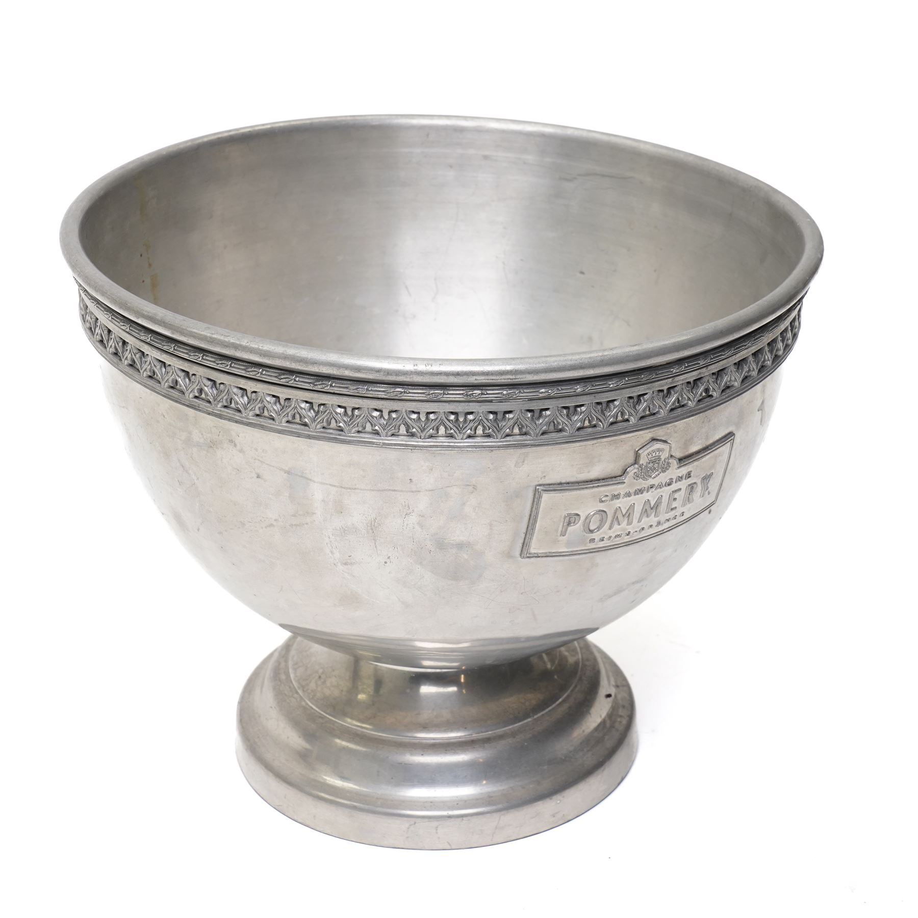 French Pommery champagne bucket, H26.5cm D32cm