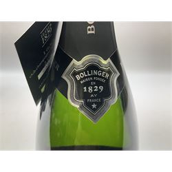 Bollinger Millesime 2009 James Bond 007 Spectre champagne, housed in original black twist open presentation case, with tags and bag, 75cl, 12% vol