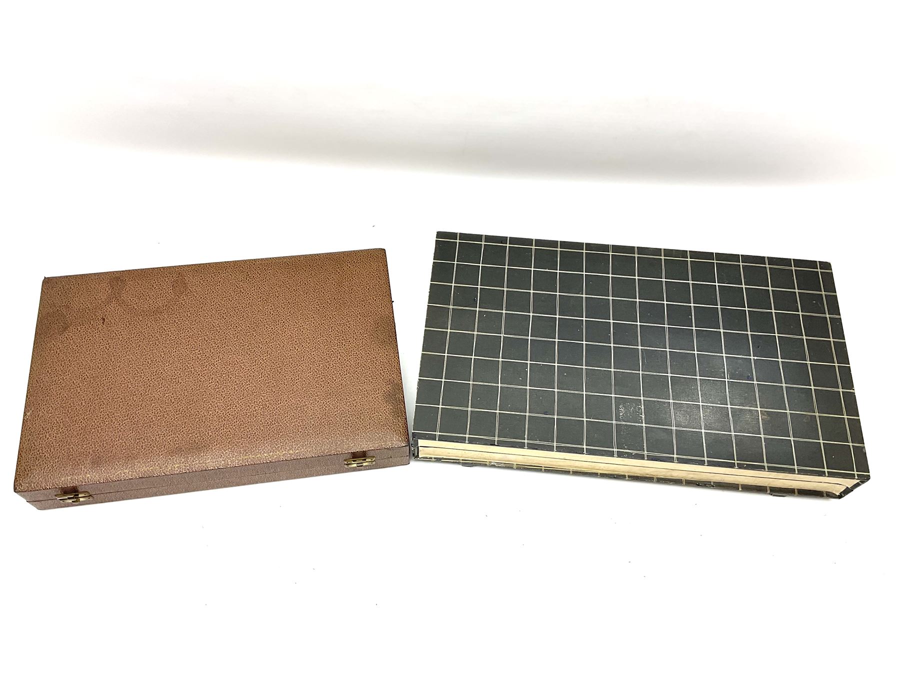 Two cased canteens of cutlery comprising Viners of Sheffield 1960s EPNS