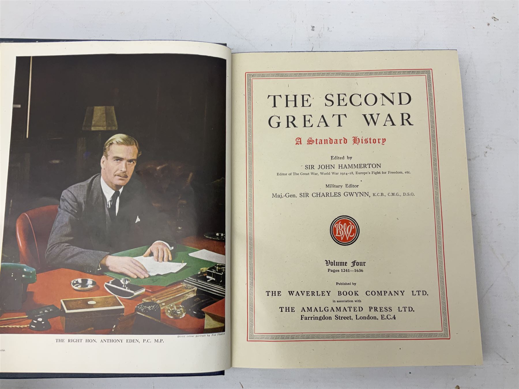 The Great War  by H W Wlison. 13 volumes. 1914-19;The Second Great War by Hammerton. 9 volumes; and The Second World War by Winston Churchill. 6 volumes.
