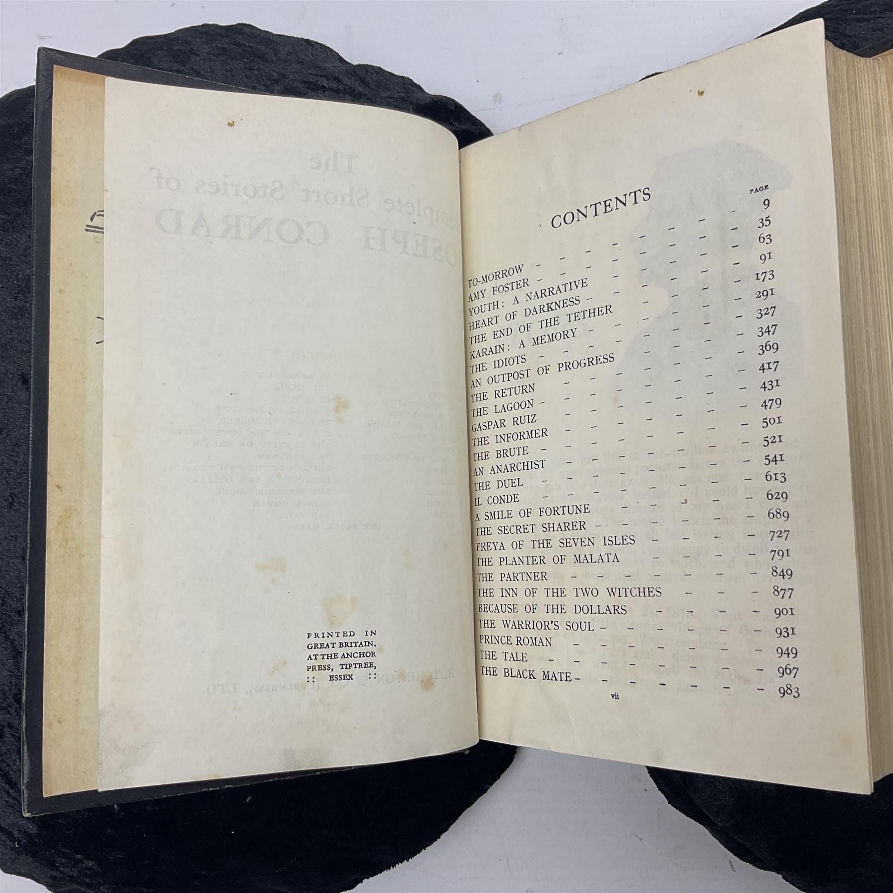 Joseph Conrad; The Rover, Romance; A Novel and the Complete Short Stories of Joseph Conrad