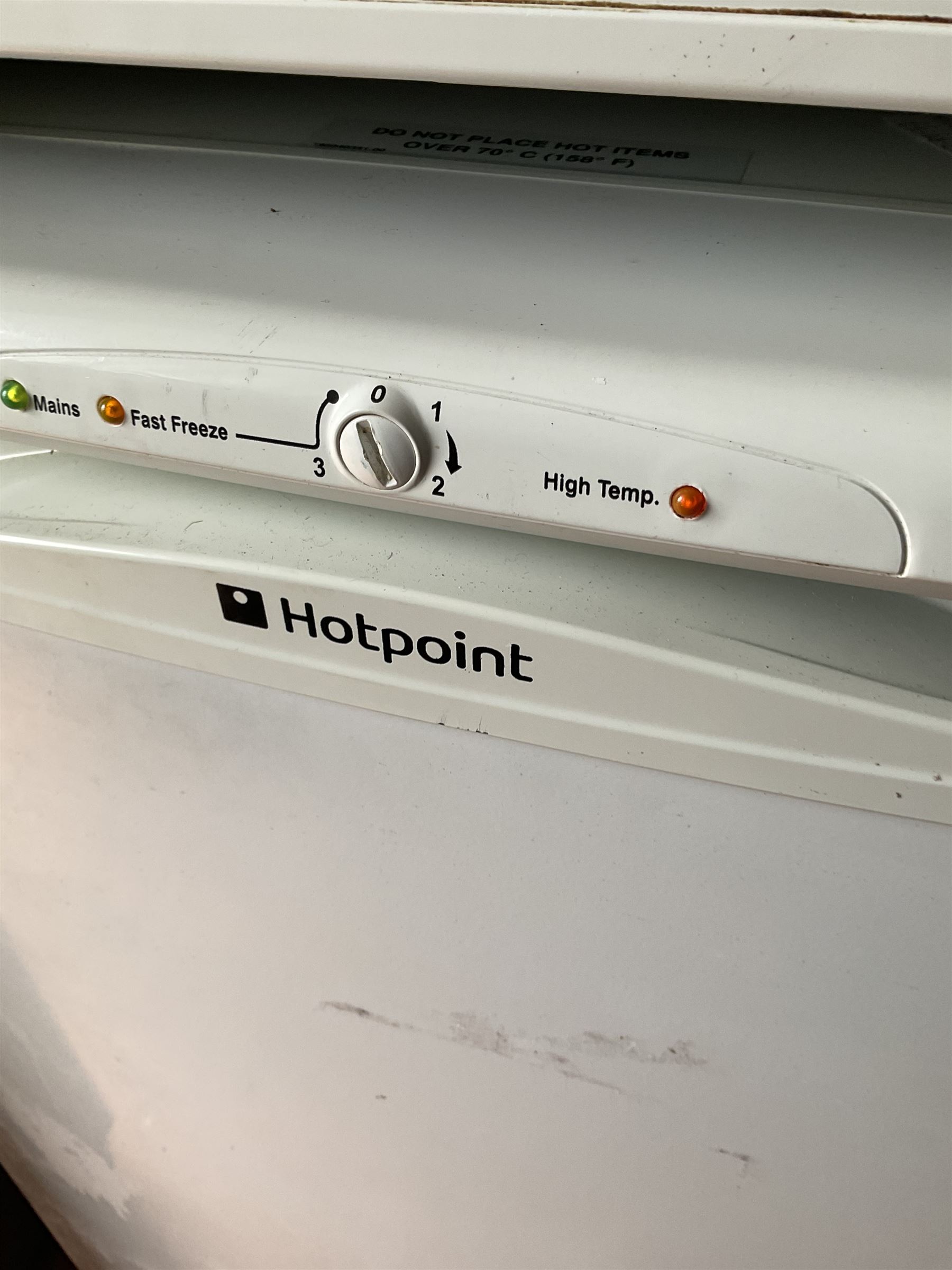 Hotpoint Iced Diamond freezer - THIS LOT IS TO BE COLLECTED BY APPOINTMENT FROM DUGGLEBY STORAGE, GREAT HILL, EASTFIELD, SCARBOROUGH, YO11 3TX