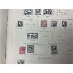 New Zealand Queen Victoria and later stamps, including various perf issues 1878-97, overprints, King George V unused pairs etc, housed in an album