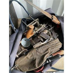 Quantity of vintage woodworking tools like saws, planes, drills, chisels and other  - THIS LOT IS TO BE COLLECTED BY APPOINTMENT FROM DUGGLEBY STORAGE, GREAT HILL, EASTFIELD, SCARBOROUGH, YO11 3TX