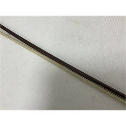 Wooden violin bow