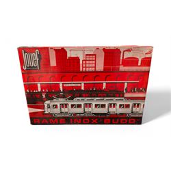 French Jouef HO gauge 761E Rame Inox 'Budd' electric 2-car EMU set, boxed