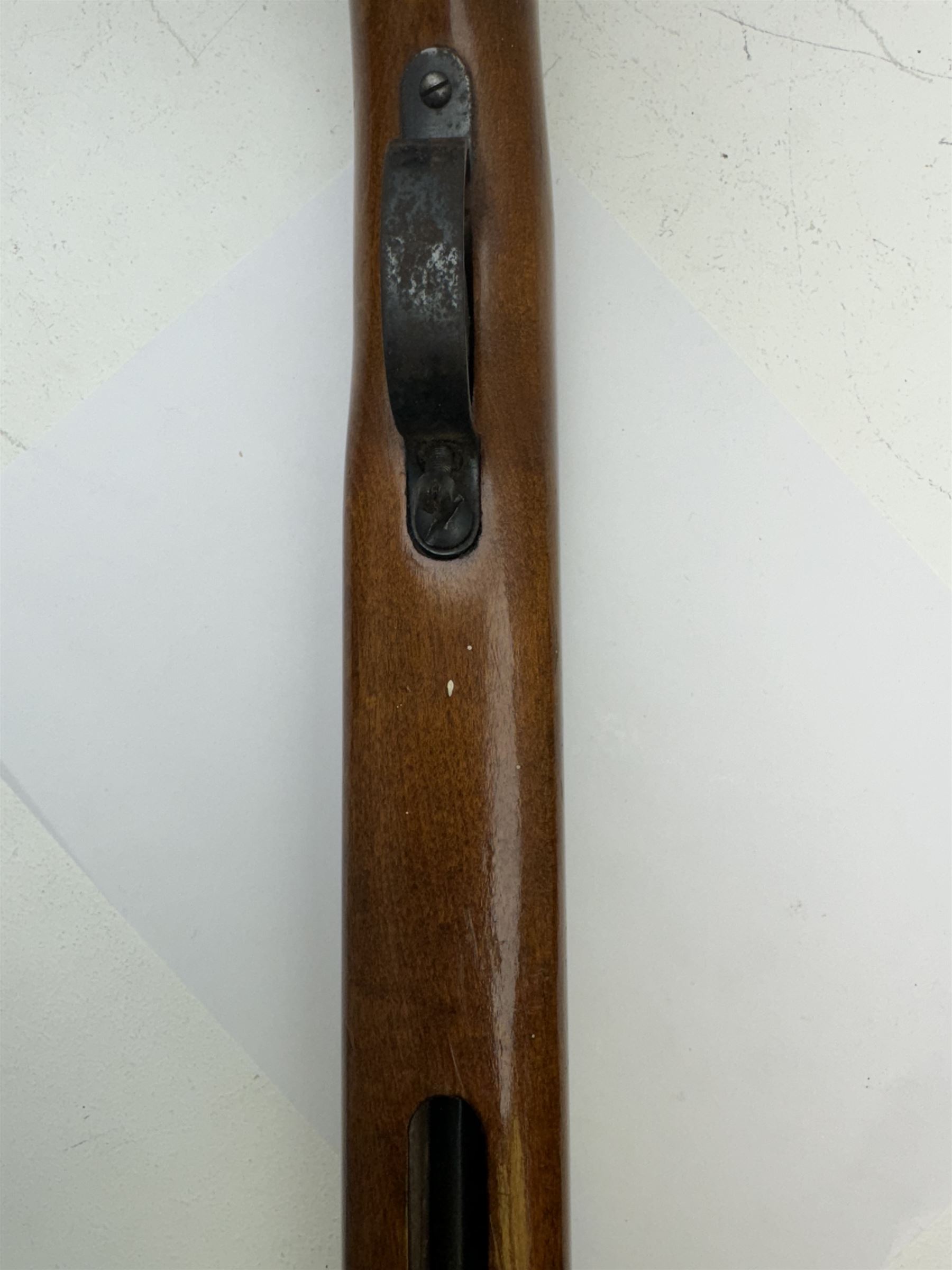 Chinese model 55 .22 break barrel air rifle with telescopic sight 