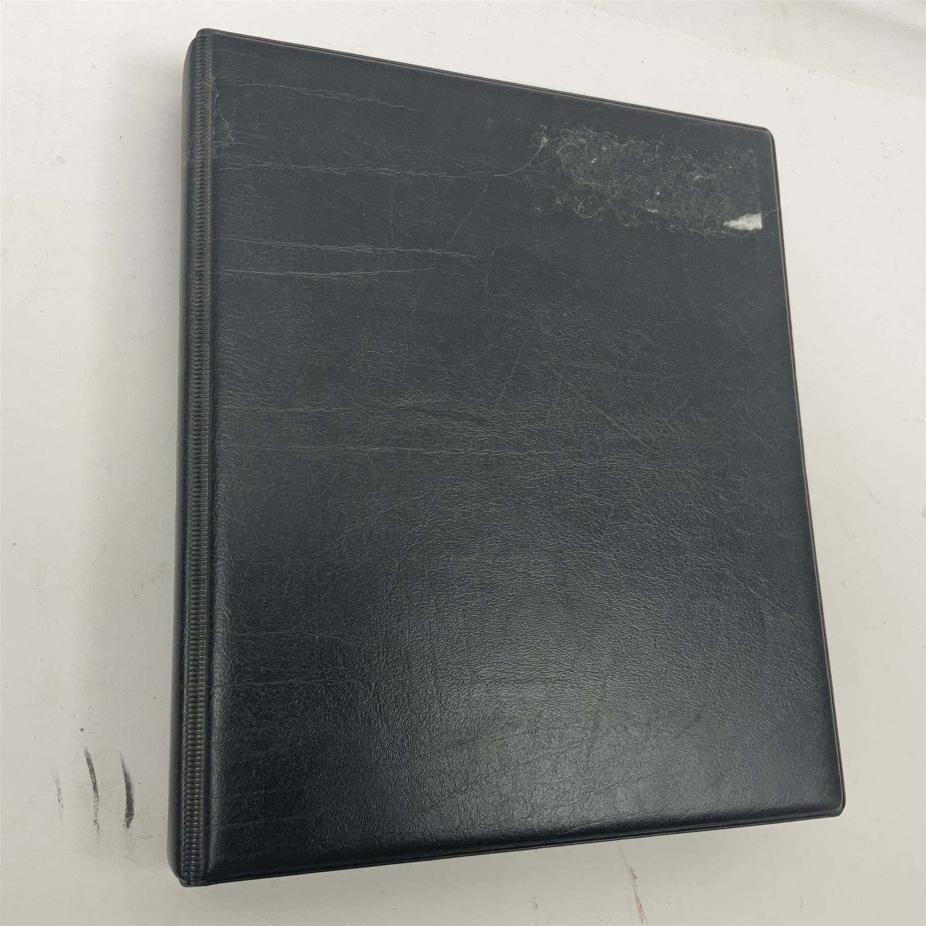 Postal history, including imperf penny reds on covers or entires, mourning cover, Cape of Good Hope overprinted postal stationary, pre-stamp items etc, housed in a ring binder folder