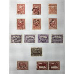 Van Diemen's Land (Tasmania) Queen Victoria and later stamps, including 1853-4 one penny and four penny stamps, 1855 two pence and four pence, 1856 one penny, 1857 various values, 1864-80 various perf issues etc, housed on pages