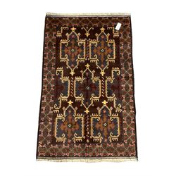 Small Persian Baluchi rug 