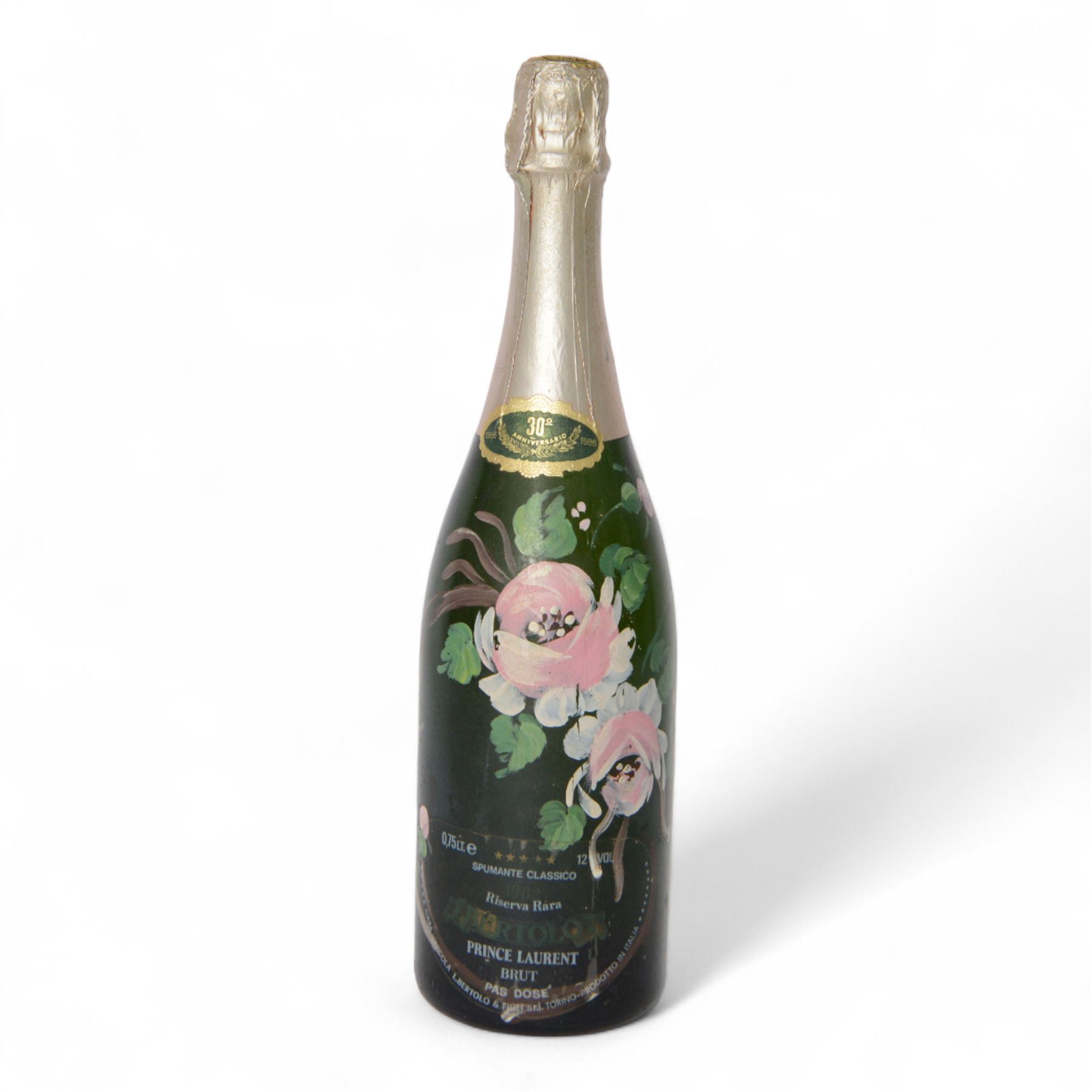 Prince Laurent Brut Spumante Classico Riserva Rara 0.75lt, 12% vol and Moet & Chandon 1996 champagne, 750ml 12.5%