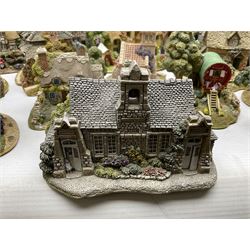Twenty six Lilliput Lane models, to include Golden Harvest, Junk and Disorderley, Heaven Lea Cottage, Old Scrumpy Farm, Chantry Chapel Wakefield, etc, together with four similar cottages
