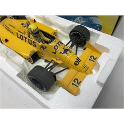 Ayrton Senna Racing Car Collection - 1987 Lotus Honda 99T; boxed