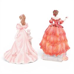 Two Coalport figures from the English Rose Collection, 1993 Marlena 69/1000 and Pretty Jessica 590/1000, both with certificate and box   
