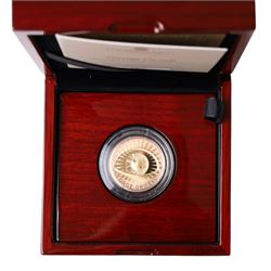 The Royal Mint United Kingdom 2025 'George Orwell' gold proof two pound coin, cased and bo...