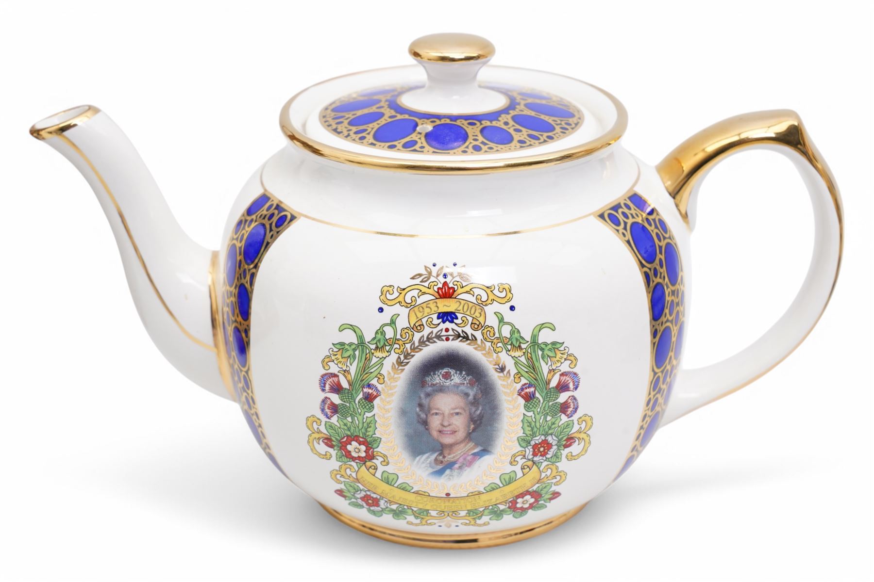 Ringtons items including novelty teapot Millenium Welsh Dresser, another Tea Time, tea caddy, Willow Story vase, Landmarks vase, five Millenium beakers etc