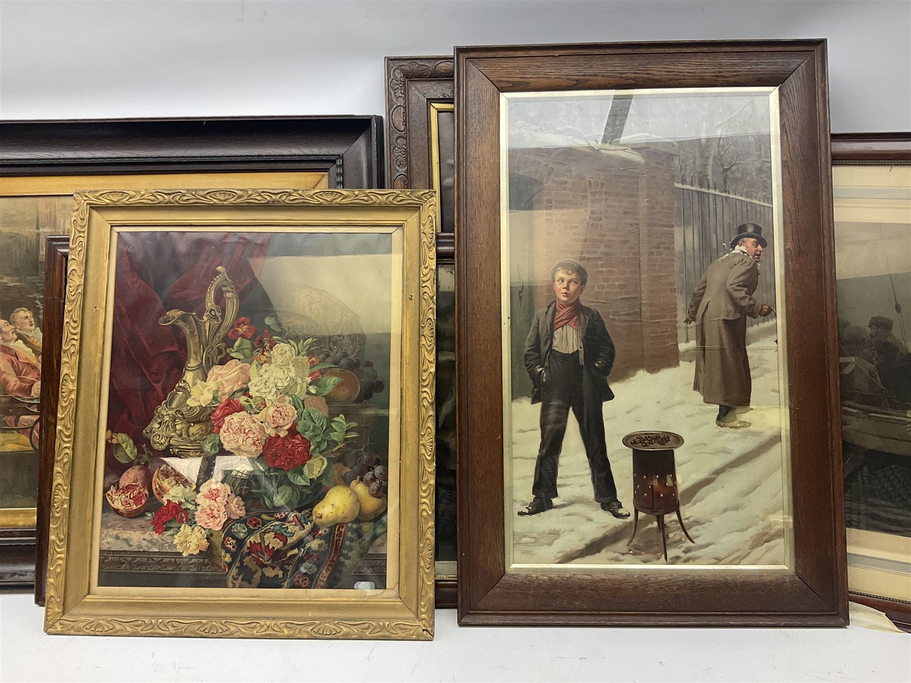 After Charles Haigh Wood 'To be or not to be' colour print, together with collection of early 20th Century prints (10) 