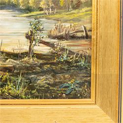 Richard Sebastian Bond (British 1808-1886): 'The Vale of Penmachno' - North Wales, oil on canvas signed, titled and dated 1881 verso 40cm x 60cm