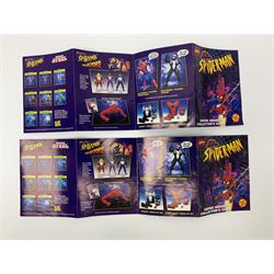Group of early 90s Marvel/DC Comics toys; 1993 Kenner Batmobile with original Batman figure and plane; Marvel Comics Spider-Man 1994 Web of Steel series Hobgoblin Wing Bomber, incomplete Daily Bugle Playset and Scorpion; assorted figurines and later accessories 