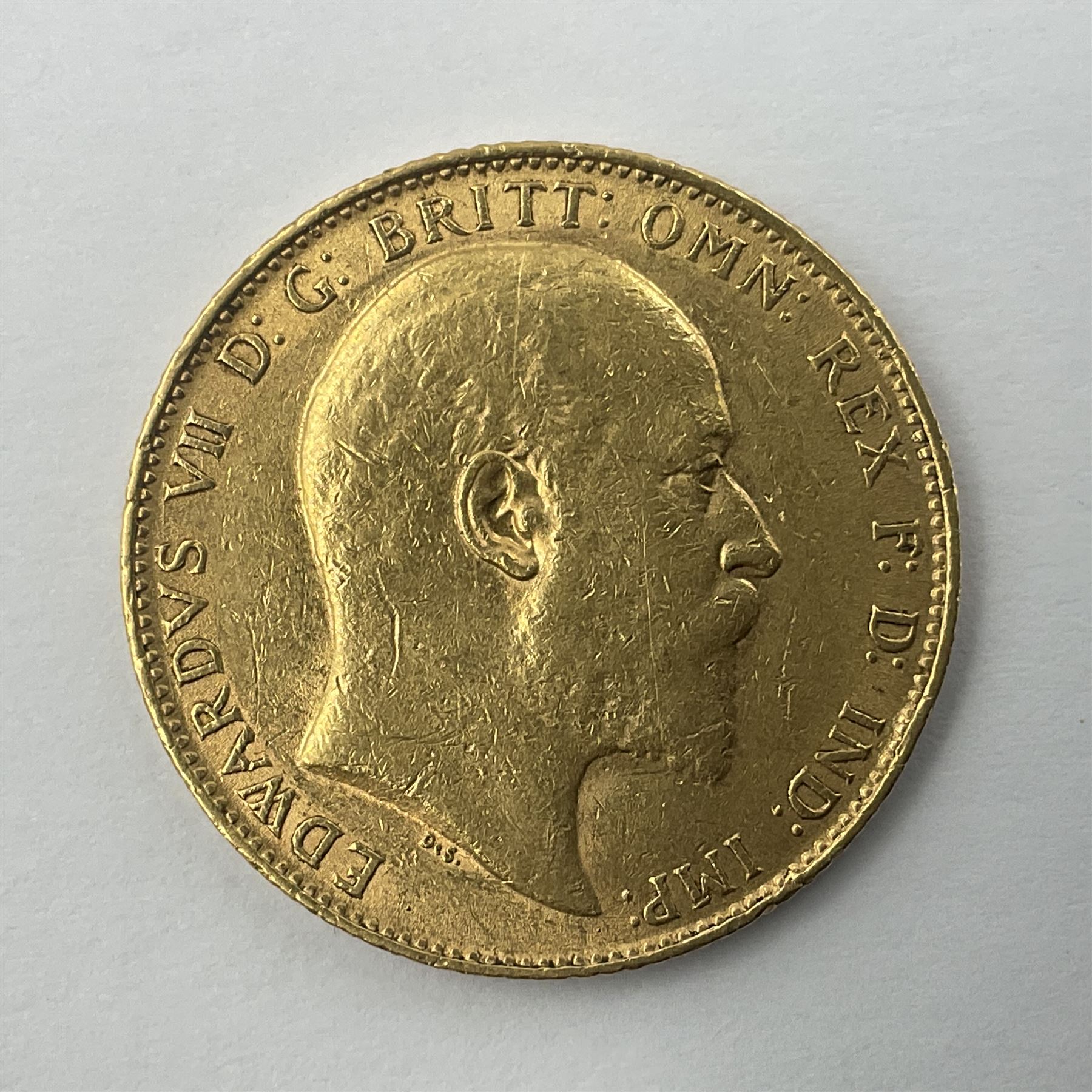 King Edward VII 1904 gold full sovereign coin