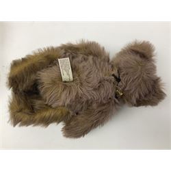 Two Charlie Bears - CB114040B William IV teddy bear, from the 2011 Charlie Bears Plush Collection, limited edition No.3263/4000; H50cm; and CB083796 Kelsey; both designed by Isabelle Lee and with original tags (2)

