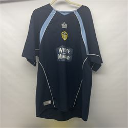 Leeds United football club - twelve replica shirts including home and away