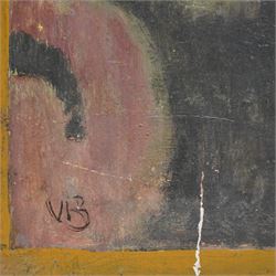 Vanessa Bell (British - Bloomsbury Group 1879-1961): Still Life of 'Poppies and Roses', oil on pine panel signed with initials, titled on gallery labels verso 92cm x 31cm
Provenance: originally from the artist’s family; exh. Anthony d'Offay, Dering Street, London; Spink, King Street, London; Meredith Long & Company, Houston, Texas.