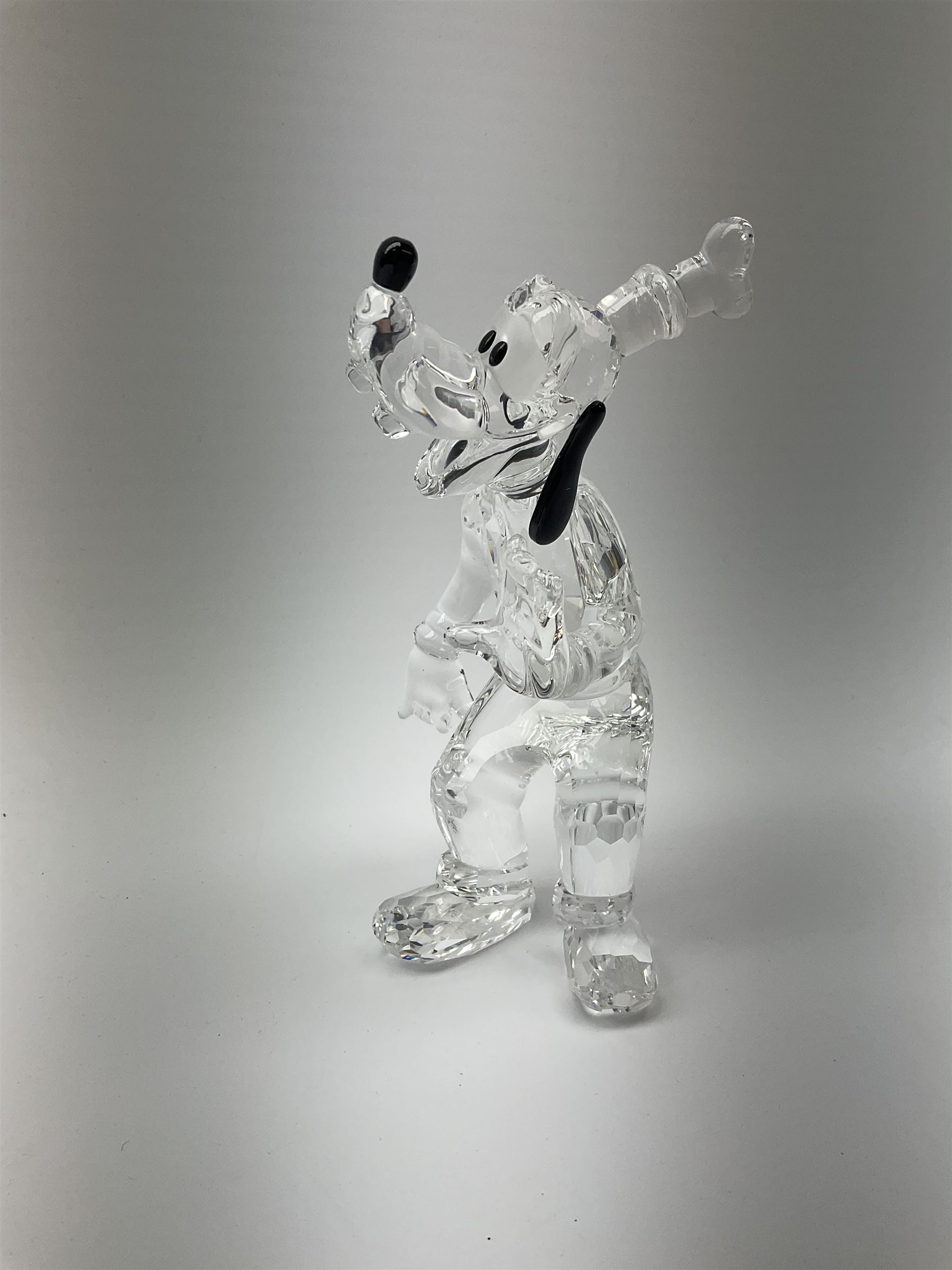A Swarovski Crystal goofy h15cm, in original box 