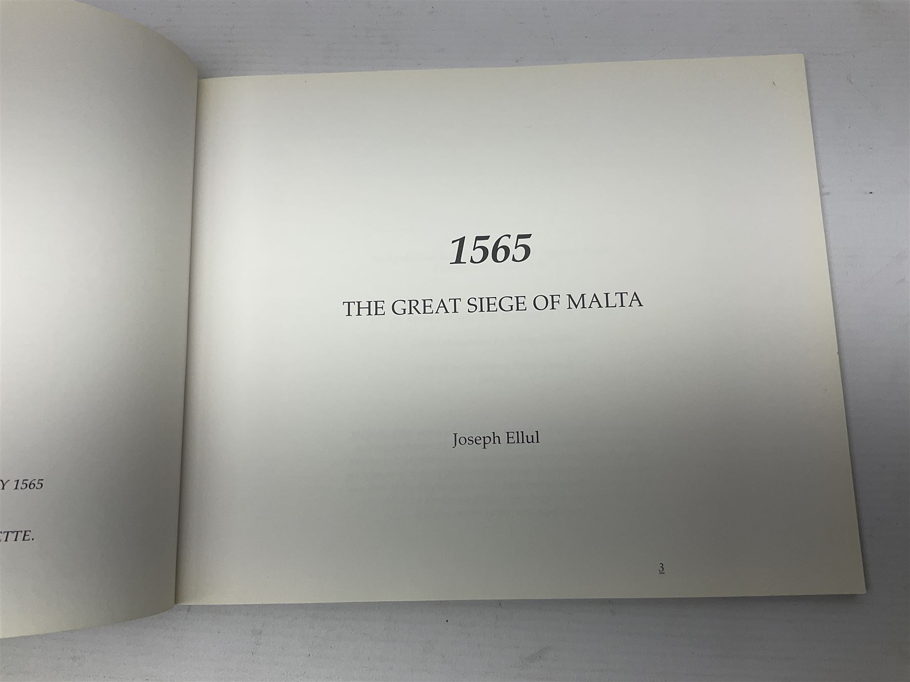 Malta Before History The Worlds Oldest Free-Standing Stone Architecture reference book, together with  Joseph Ellul; The Great Siege of Malta1565 and The Epic of Malta 