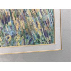 Paul Blackwell (Yorkshire Contemporary): 'The Three Trees', acrylic signed and dated '05, titled verso 29cm x 40cm  
Notes: Paul lives in Whitby and is a member of the Fylingdales Group of artists