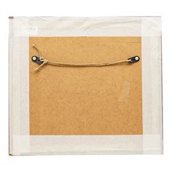 Hendrik-Willem Mesdag (Dutch 1831-1915): Fishing Boats on the Estuary, watercolour signed 16cm x 20cm