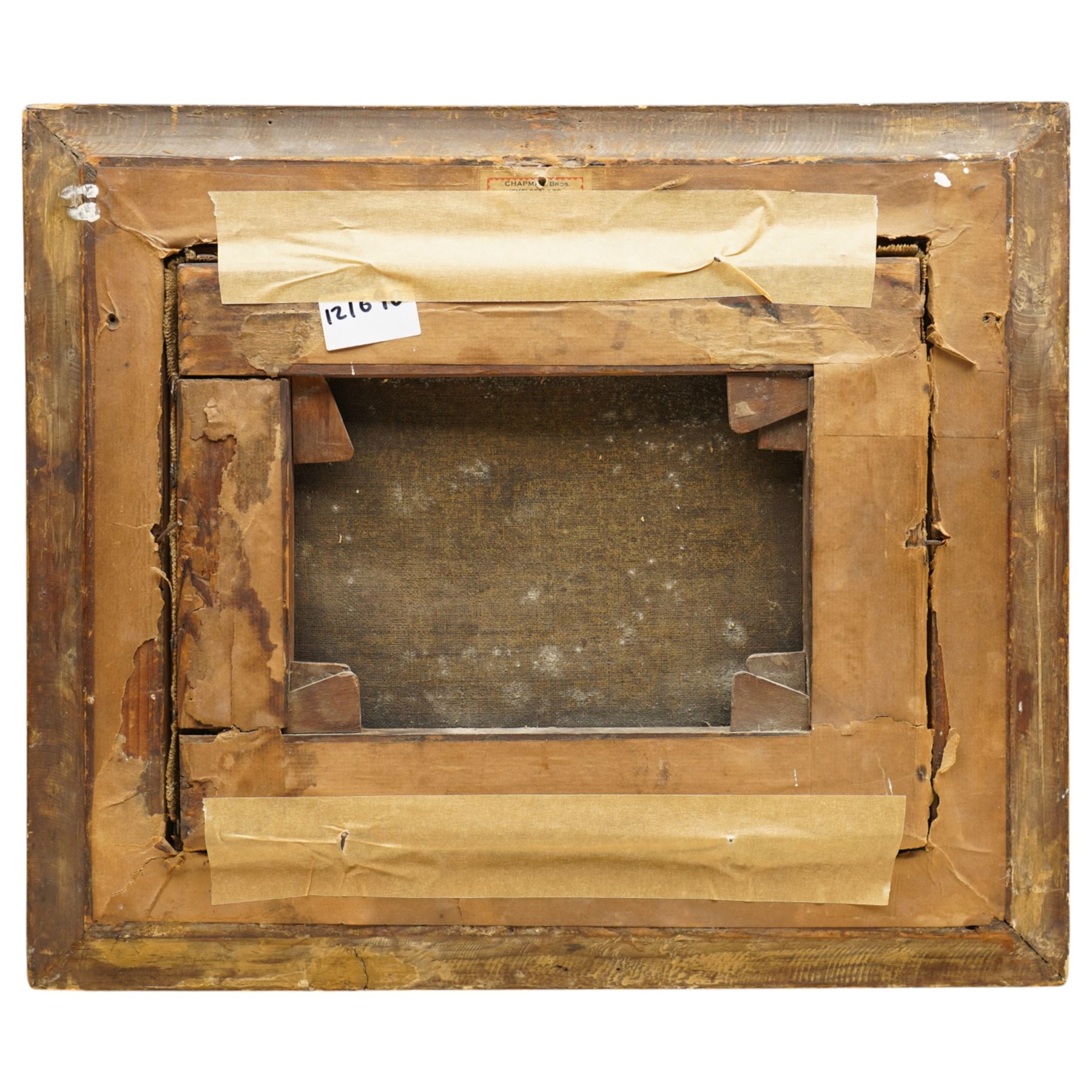 Follower of Salvator Rosa (Italian 1615-1673): The Lost Centurion, 18th century oil on canvas unsigned, attributed on the frame 24cm x 30cm