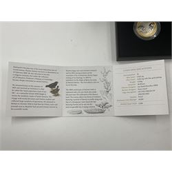 Two The Royal Mint United Kingdom silver proof two pound coins, comprising 2009 'Charles Darwin' and 2010 'Florence Nightingale', both cased with certificates