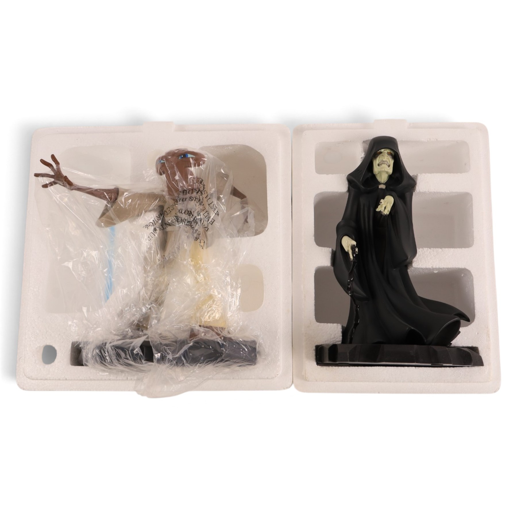 Three limited edition Gentle Giant Star Wars Animated Maquettes, comprising Emperor Palpatine, Clone Wars Roron Corobb and Clone Wars Ahsoka Tano with Rotta, all boxed 