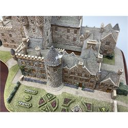 Two Lilliput Lane, comprising Glamis Castle and Round Table, both with original boxes and certificates 
