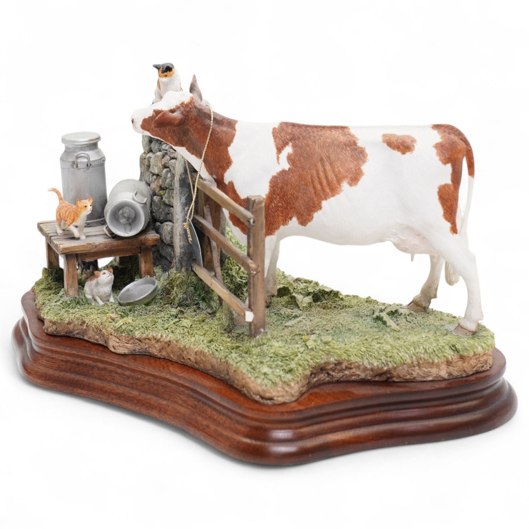 Border Fine Arts 'What's Mine Is Yours' B1117 limited edition by Hans Kendrick 57/500, boxed and with certificate 