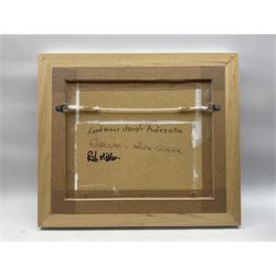 Rob Miller (British Contemporary): 'Lead Mine Clough - Anglezarke'; oil on board signed, titled verso 23cm x 29cm 