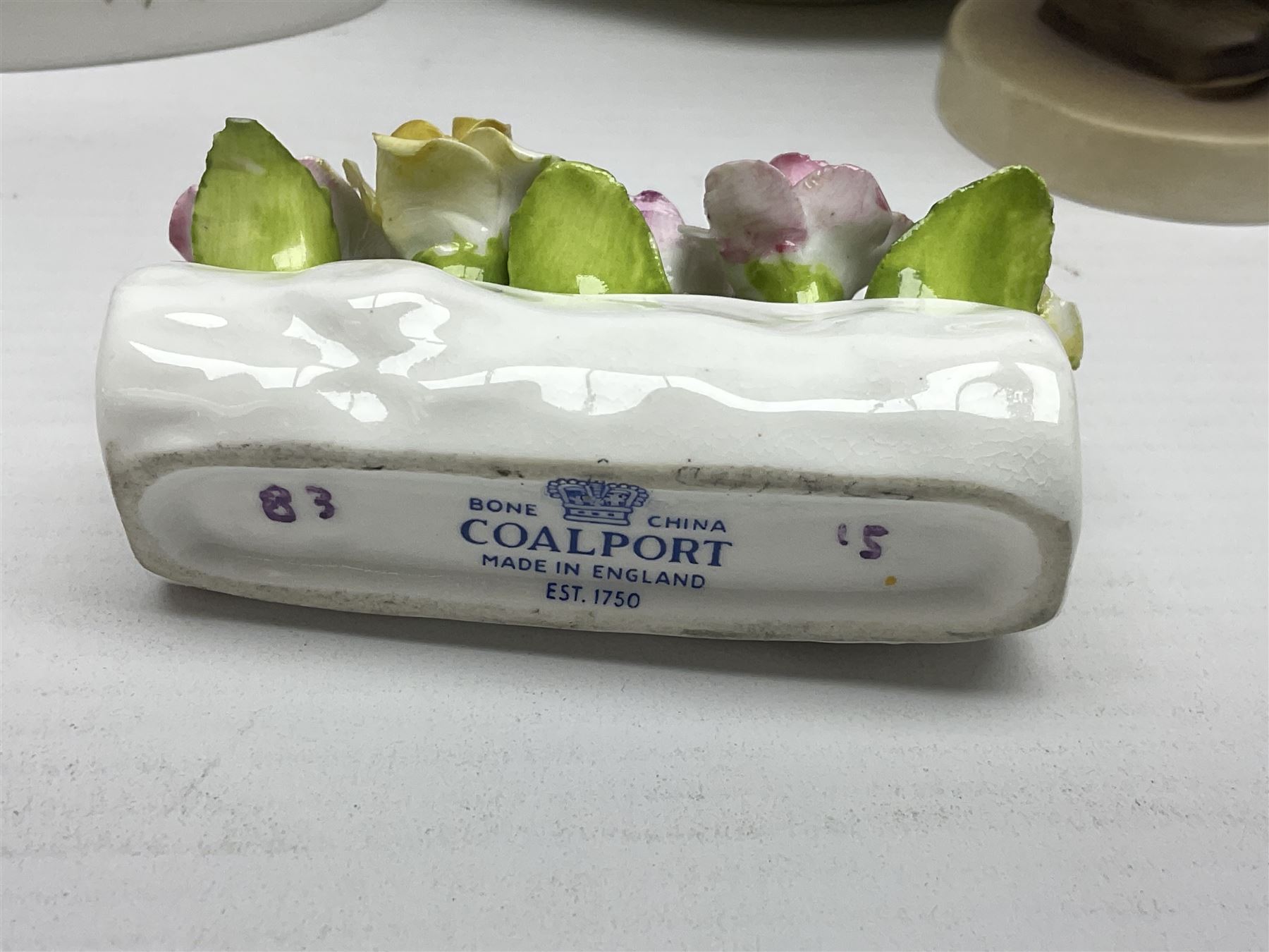 Copeland Spode Italian pattern dish, together with five hummel figures, Royal Worcester trinket dish and other ceramics 