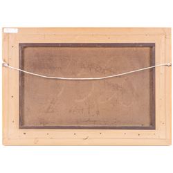 Harden Sidney Melville (British 1824-1894): The Logging Cart, oil on canvas signed 39cm x 60cm (2)